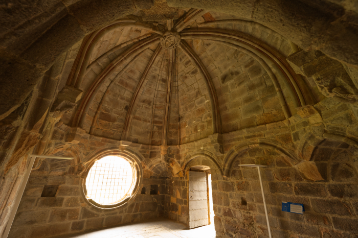 Oratorio del abad en el monasterio de Carracedo
